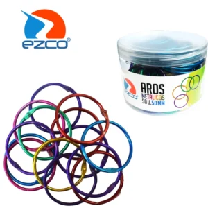 AROS PARA CARPETAS METALICOS MULTICOLOR 50MM