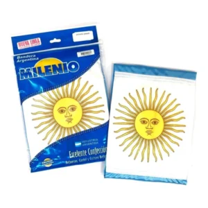 BANDERA ARG C/SOL POLIESTER 90X144CM