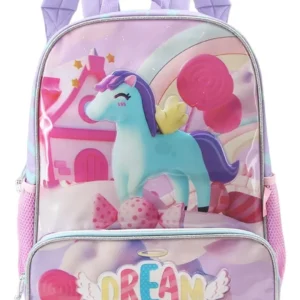 Mochila Unicornio Lila
