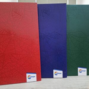 CUADERNO ARAÑA T/DURA 16X21 RAYADO 42HJS AZUL