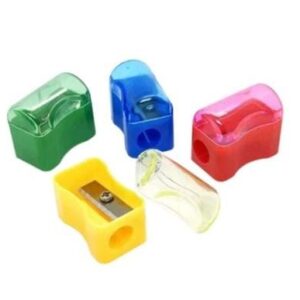 SACAPUNTAS PLASTICO C/CONTENEDOR
