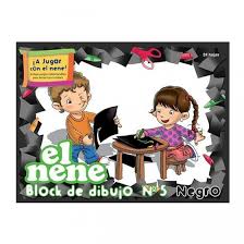 BLOCK P/DIBUJO PAPEL NEGRO N°5