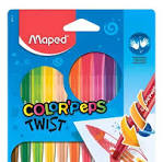CRAYONES TWIST X12