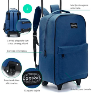 Mochila Good Park 17" azul