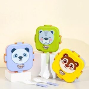 LUNCHERA CUADRADA AMARILLA