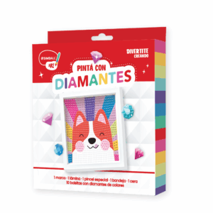 SET ARTE PINTA CON DIAMANTES perro