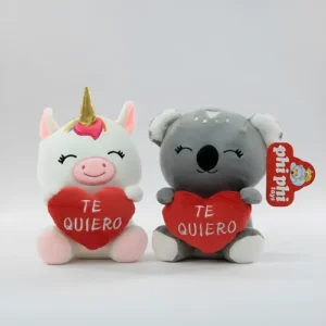 PELUCHE UNICORNIO 18CM